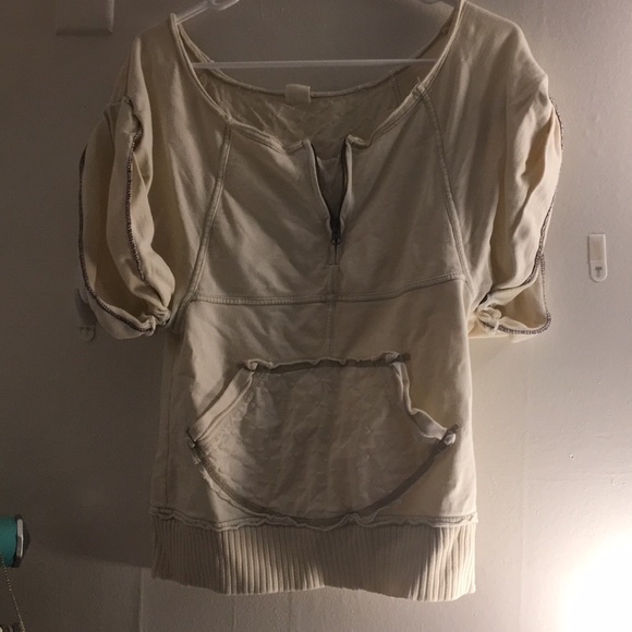 Free People boxy sweatshirt - Picture 1 of 5